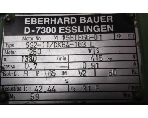 Getriebemotor 0,25 kW 31,5 U/min von Bauer – SG2-11/DK64-163L - Bild 5