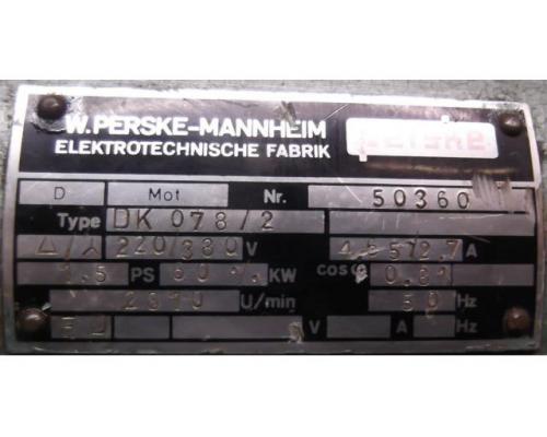 Elektromotor 1,1 kW 2810 U/min von Perske – DK078/2 - Bild 4