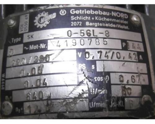 Getriebemotor 0,04 kW 12,1 U/min von Nord – SK0-56L-8 - Bild 4