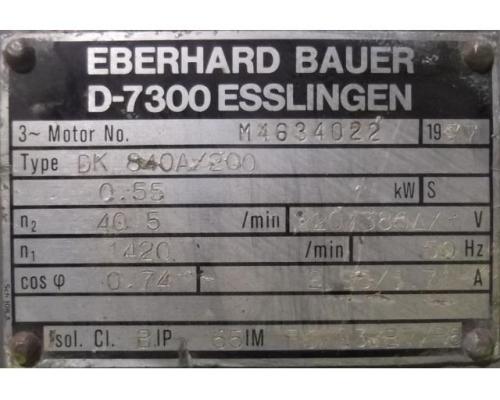 Getriebemotor 0,55 kW 40,5 U/min von Bauer – DK840A/200 - Bild 4