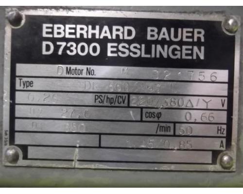 Getriebemotor 0,18 kW 27 U/min von Bauer – DK660/163L - Bild 4
