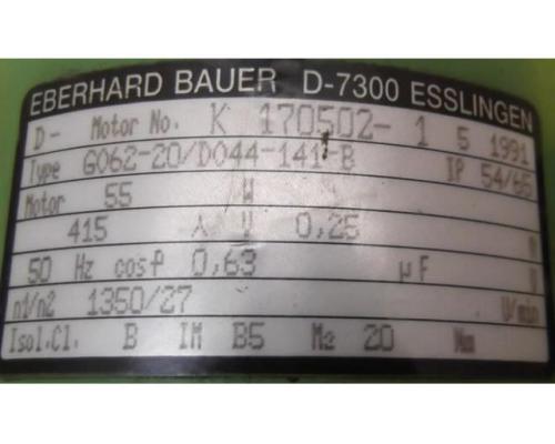 Getriebemotor 0,055 kW 27 U/min von Bauer – GO62-20/DO44-141-B - Bild 8