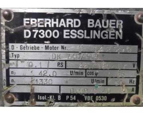 Getriebemotor 0,075 kW 42 U/min von Bauer – DK740/178 - Bild 9