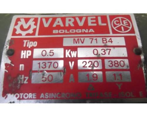 Getriebemotor 0,37 kW 82 U/min von Varvel – MV71B4 - Bild 5