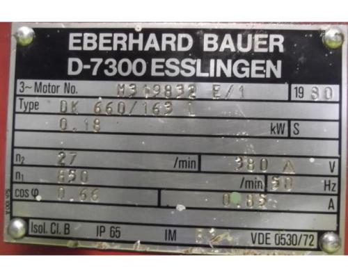 Getriebemotor 0,18 kW 27 U/min von Bauer – DK660/163L - Bild 9