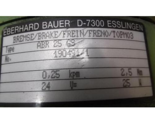 Getriebemotor 0,18 kW 128 U/min von Bauer – G062-20/DK64-163L - Bild 4