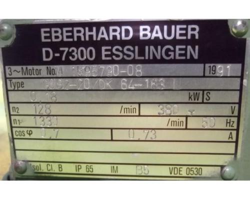 Getriebemotor 0,18 kW 128 U/min von Bauer – G062-20/DK64-163L - Bild 5