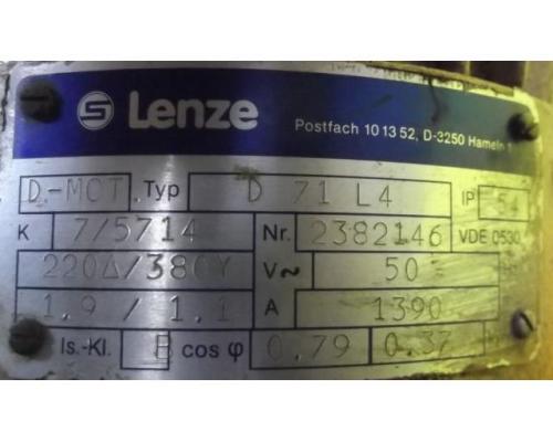 Getriebemotor 0,37 kW 92 U/min von Lenze – D71L4 - Bild 6