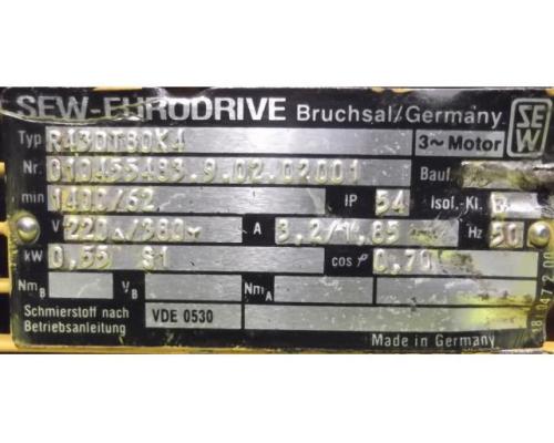 Getriebemotor 0,55 kW 62 U/min von SEW EURODRIVE – R43DT80K4 - Bild 4