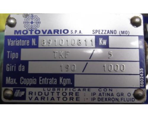 regelbarer Getriebemotor 0,37 kW 35-180 U/min von MOTOVARIO – TKF/5 - Bild 5