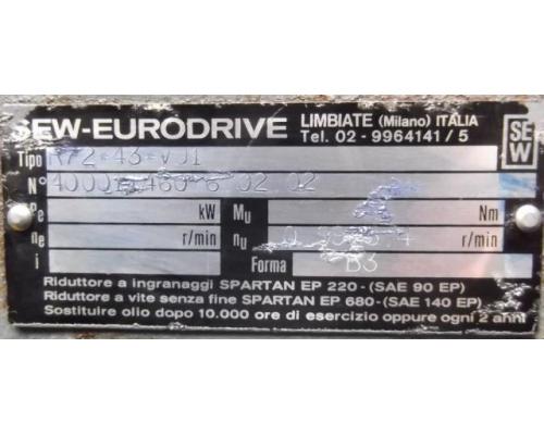 regelbarer Getriebemotor 0,37 kW 1,2-6 U/min von SEW Eurodrive – R72-43-V01 - Bild 3