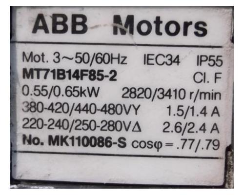 Getriebemotor 0,55 kW 112 U/min von Bonfiglioli – MVQ10 - Bild 5