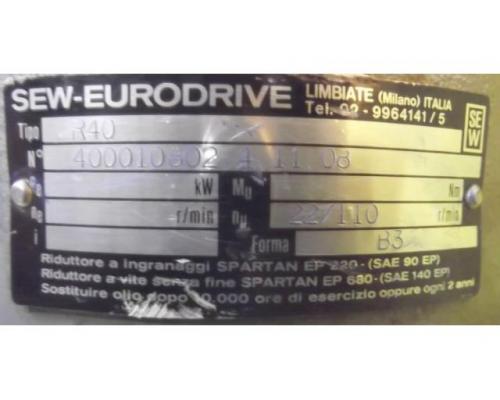 regelbarer Getriebemotor 0,37 kW 22-110 U/min von SEW Eurodrive – R40 / DF12DT71D-4 - Bild 4