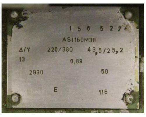 Elektromotor 13 kW 2930 U/min von EMT – ASI160M38 - Bild 4