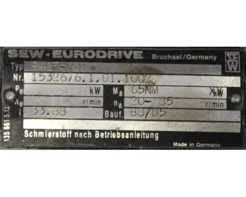 regelbarer Getriebemotor 0,55 kW 20-85 U/min von SEW Eurodrive – R40FV01 - Bild 12