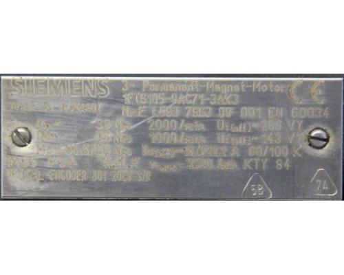 Permanent Magnet Motor von Siemens – 1FT6105-8AC71-3AK3 - Bild 6