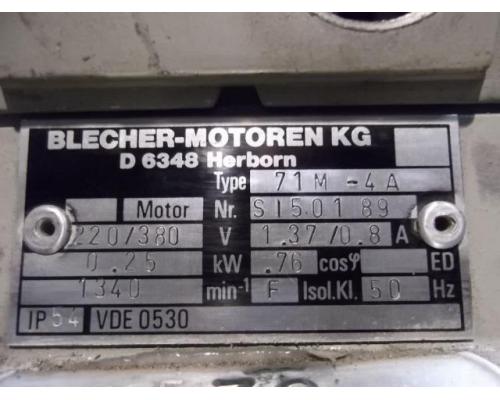 Getriebemotor 0,25 kW 134 U/min von Blecher – 71M-4A - Bild 6