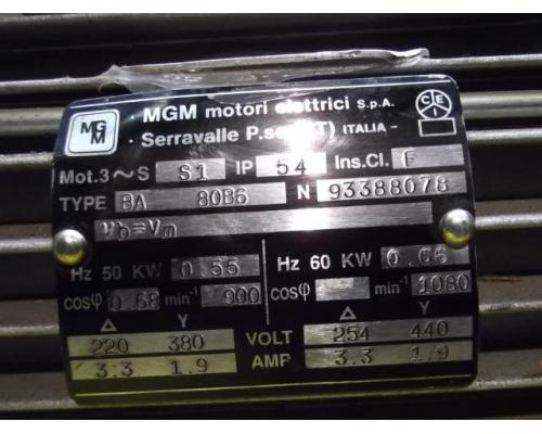Getriebemotor 0,55 kW 22,5 U/min von MGM – BA80B6 - Bild 5