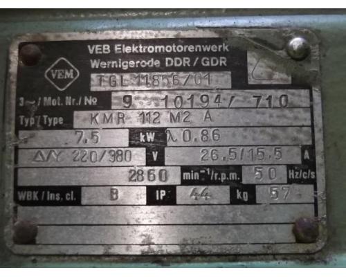 Elektromotor 7,5 kW 2860 U/min von VEM – KMR112.M2 - Bild 4