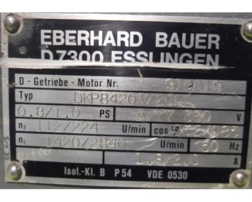 Getriebemotor 0,55/0,75 kW 112/224 U/min von Bauer – DKP8420V/200L - Bild 8