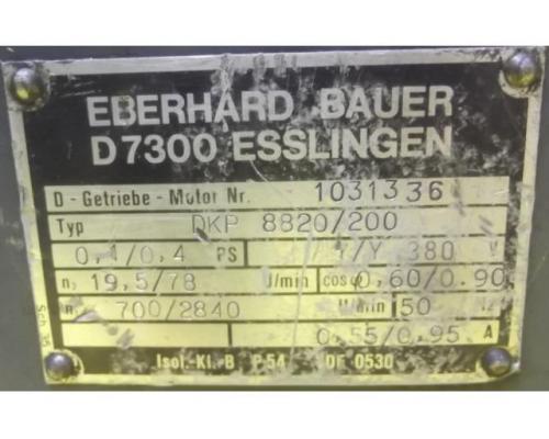 Getriebemotor 0,37/0,75 kW 19,5/78 U/min von Bauer – DKP8820/200 - Bild 8