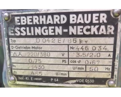 Getriebemotor 0,55 kW 453 U/min von BAUER – D042E/85KV - Bild 5