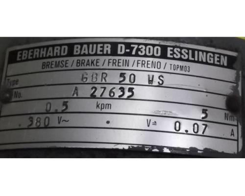 Getriebemotor 0,25 kW 29,5 U/min von BAUER – DK640/163L - Bild 4