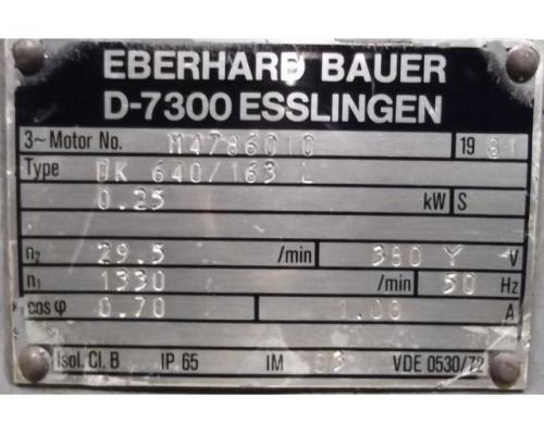 Getriebemotor 0,25 kW 29,5 U/min von BAUER – DK640/163L - Bild 10