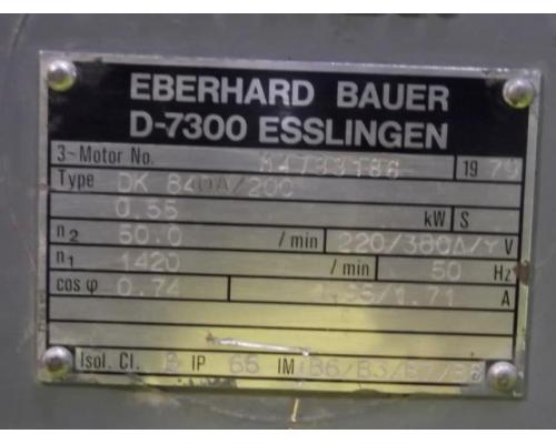 Getriebemotor 0,55 kW 50 U/min von Bauer – DK840A/200 - Bild 4