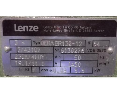 Elektromotor 5,5 kW 1450 U/min von Lenze – DERABR132-12 - Bild 5