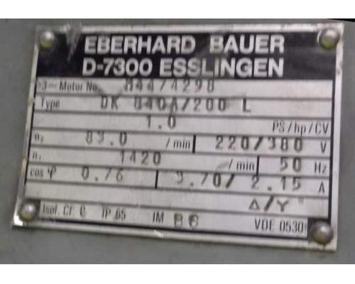Getriebemotor 0,75 kW 83 U/min von Bauer – DK840A/200L - Bild 4