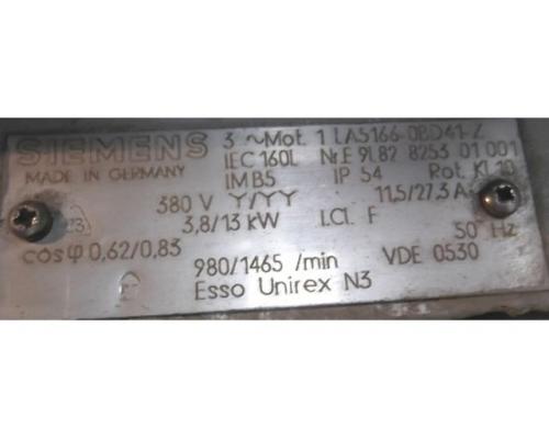 Elektromotor 3,8/13 kW 980/1465 U/min von SIEMENS – 1LA5166-0BD41-Z - Bild 8