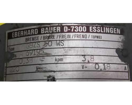 Getriebemotor 0,55 kW 54 U/min von BAUER – G12-11/DK84-200 - Bild 8