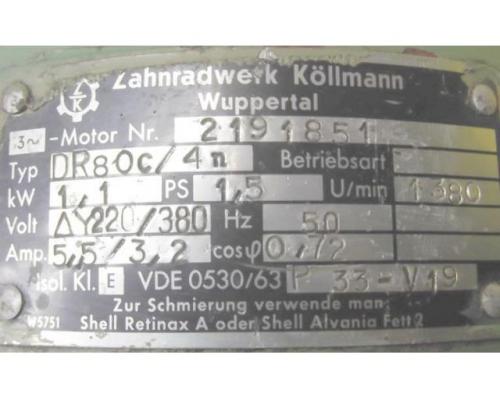 Getriebemotor 1,1 kW 90 U/min von Köllmann – DR80c/4n - Bild 4