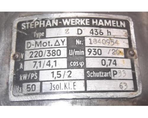 Getriebemotor 1,5 kW 20 U/min von Stephan Werke – ZD436h - Bild 4