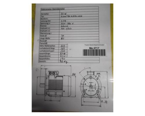 Getriebemotor 0,75 kW 40 U/min von SEW Eurodrive – R60DT80K2BGHRZ - Bild 10