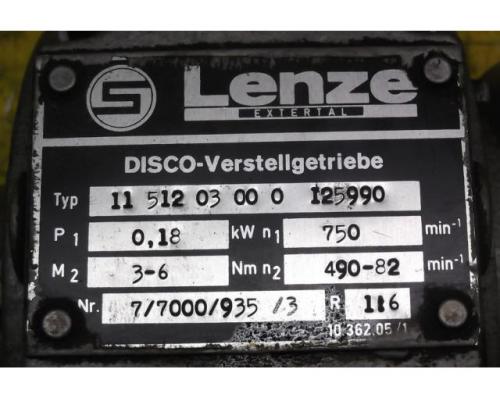 regelbarer Getriebemotor 0,18 kW 82-490 U/min von Lenze – 11.512.03.00.0 - Bild 6