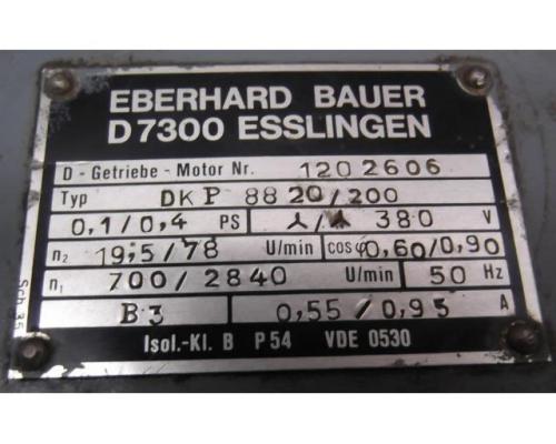 Getriebemotor von Bauer – DKP8820/200 - Bild 7
