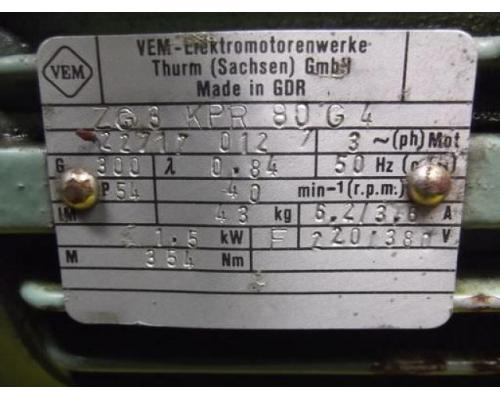 Getriebemotor 1,5 kW 40 U/min von VEM – ZG3KPR80G4 - Bild 4