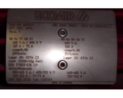 Elektromotor 75 kW 2970 U/min von Ecoair – AM 280SC2 - Bild 5
