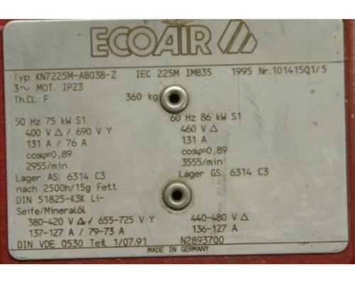 Elektromotor 75 kW 2955 U/min von Ecoair – KN7225M-AB03B-Z - Bild 10