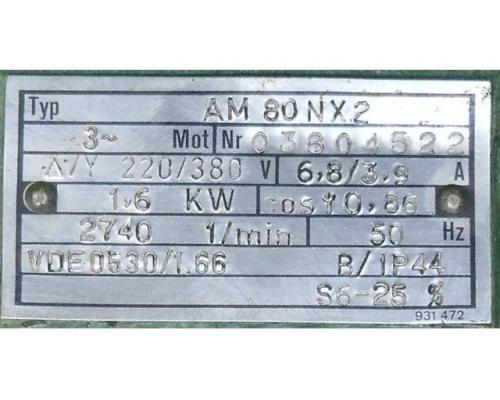 Elektromotor 1,6 kW 2740 U/min von AEG – AM 80 NX 2 - Bild 11