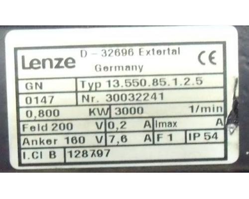Getriebemotor 0,8 kW 750 U/min von LENZE – 13.550.85.1.2.5 - Bild 7