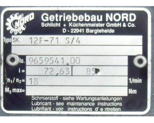 Getriebemotor 0,25 kW 18 U/min von Nord – SK 71 S/4 - Bild 4