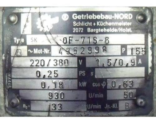 Getriebemotor 0,18 kW 33 U/min von Nord – OF-71S-6 - Bild 5