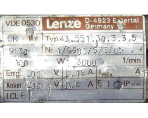 Getriebemotor 0,1 kW 150 U/min von Lenze – 43.551.30.3.3.5 - Bild 4