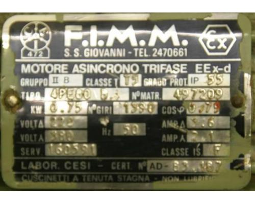 Getriebemotor 0,75 kW 15 U/min von FIMM – 4PE80 B - Bild 4