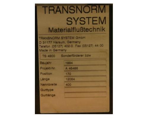 Rollenbahn angetrieben von Transnorm – Typ 400/2000 - Bild 6