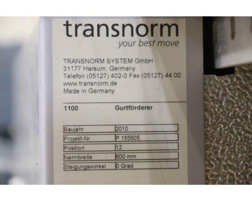 Förderband frequenzgeregelt von Transnorm – 1100 6000 x 600 mm - Bild 4