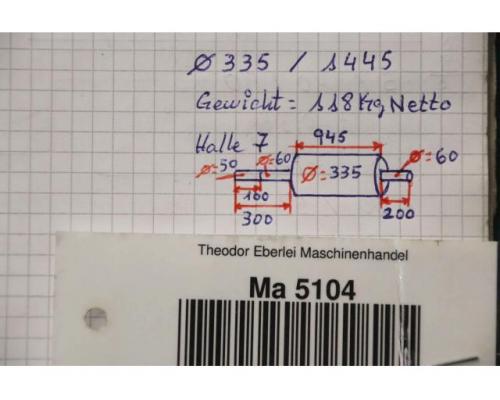 Transportrolle von unbekannt – Ø 335 x 945 mm - Bild 6